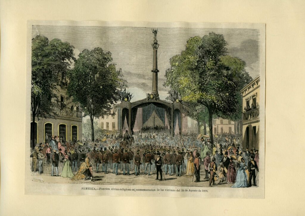 Almería Función cívico religiosa 1870-79
