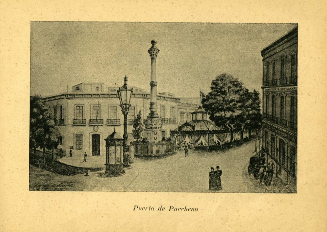 Almería Puerta de Purchena 1899