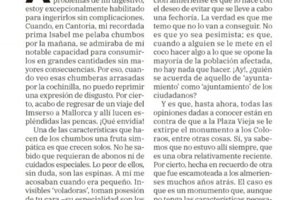 Chumbos por Juan Teruel