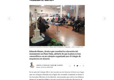 Alertan de que es «imposible» desmontar el ‘Pingurucho’ sin «causarle daño»