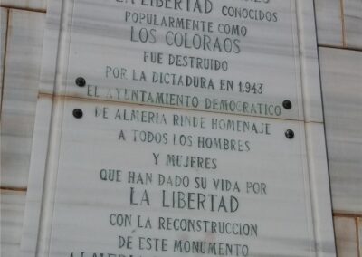 Inscripción monumento