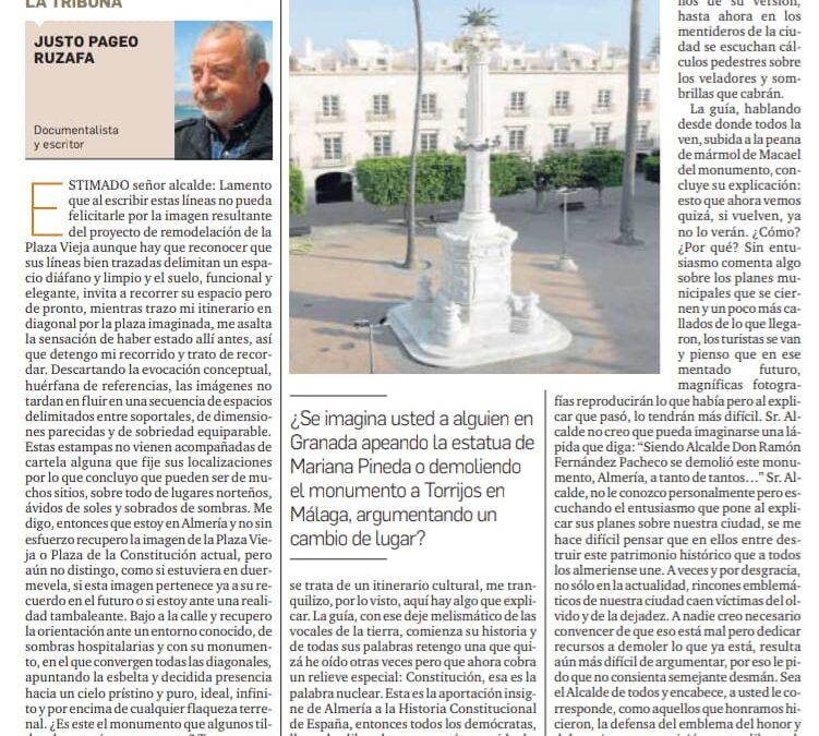 Justo Pageo Carta Alcalde