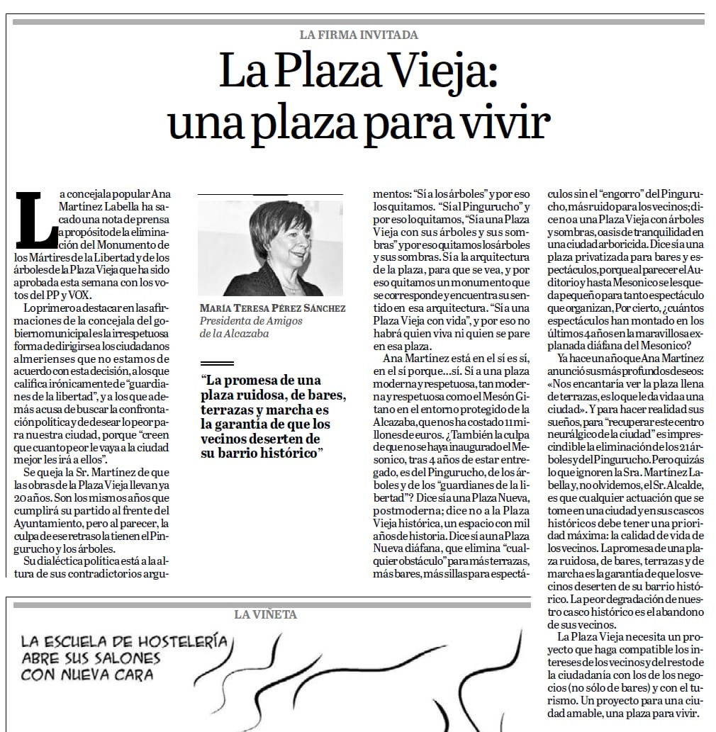 La Plaza Vieja: Una plaza para vivir