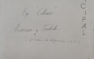 1837: Levantamiento primer cenotafio