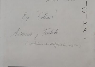 1837: Levantamiento primer cenotafio