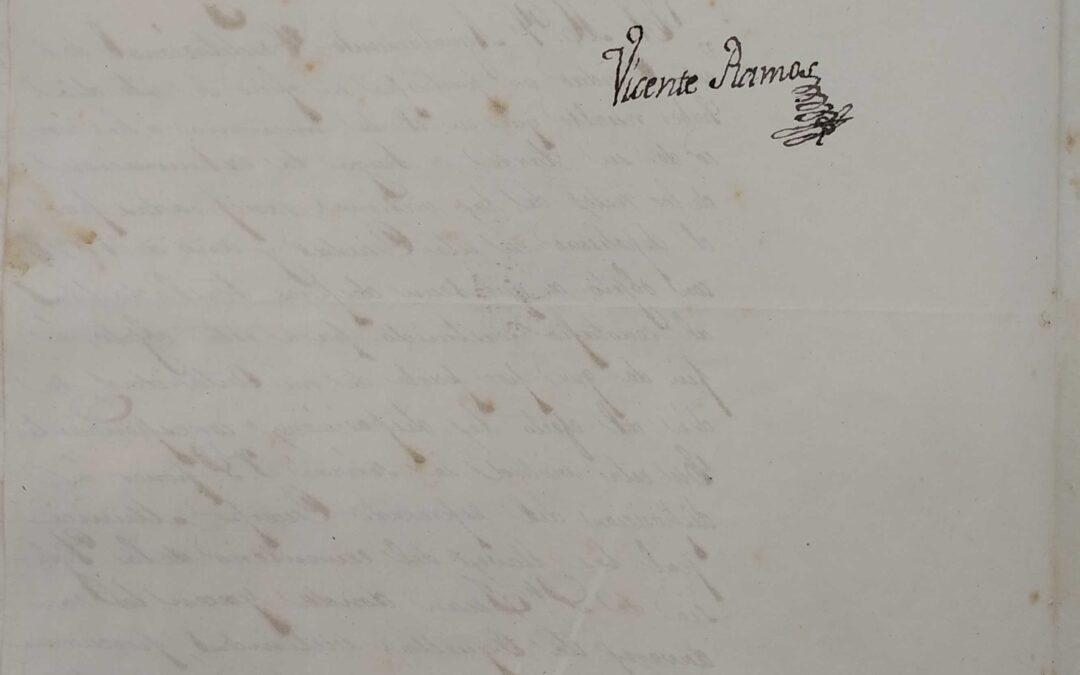 1837: Levantamiento primer cenotafio