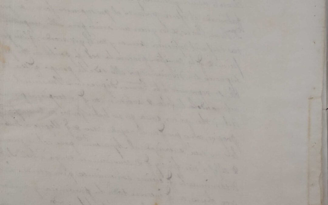 1837: Levantamiento primer cenotafio