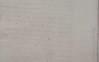 1837: Levantamiento primer cenotafio