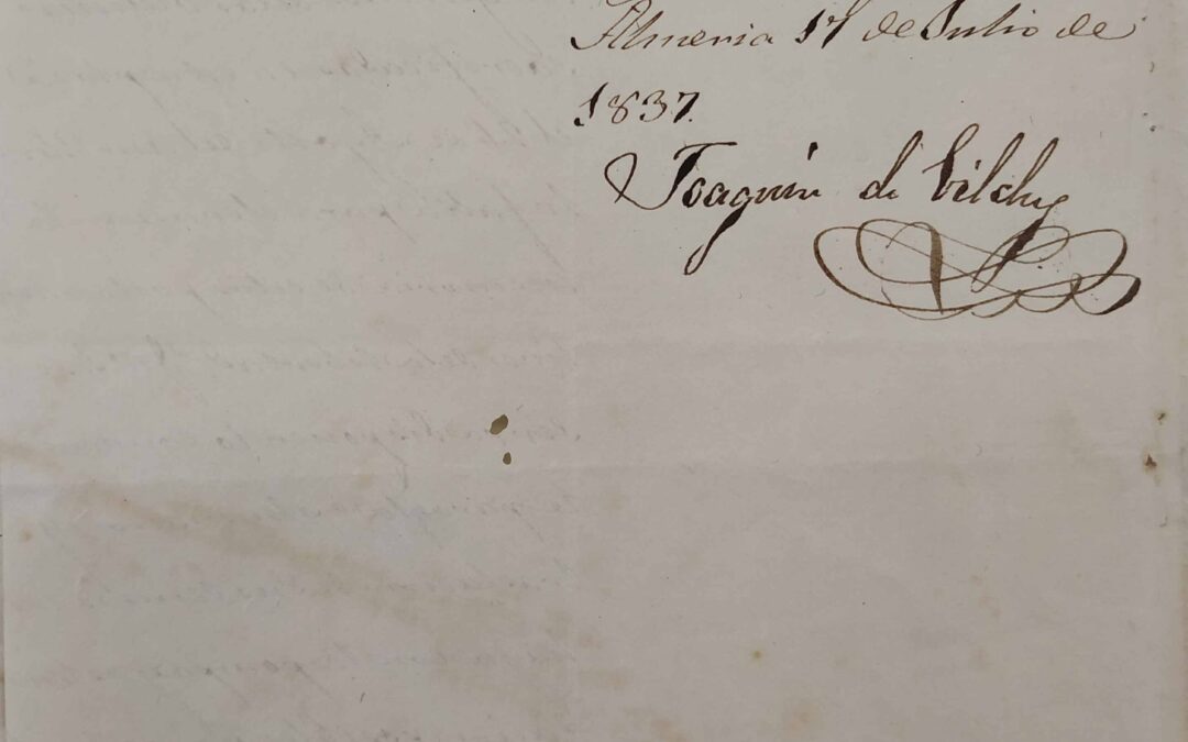 1837: Levantamiento primer cenotafio