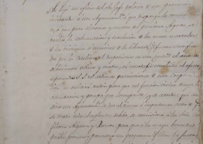 1837: Levantamiento primer cenotafio