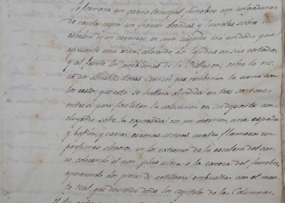 1837: Levantamiento primer cenotafio