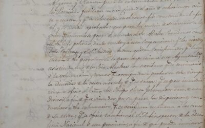 1837: Levantamiento primer cenotafio