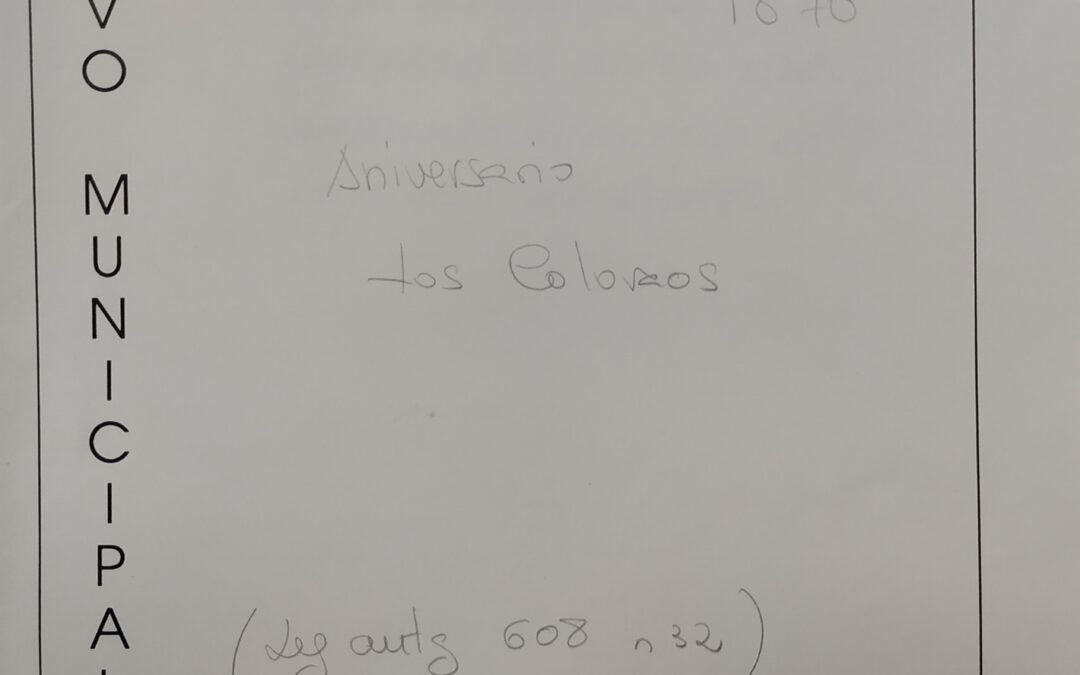 1870: Levantamiento Monumento de los Coloraos en Plaza de Cádiz (Puerta de Purchena)