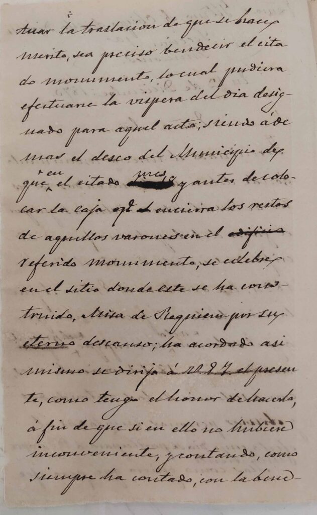 1870: Levantamiento Monumento de los Coloraos en Plaza de Cádiz (Puerta de Purchena)