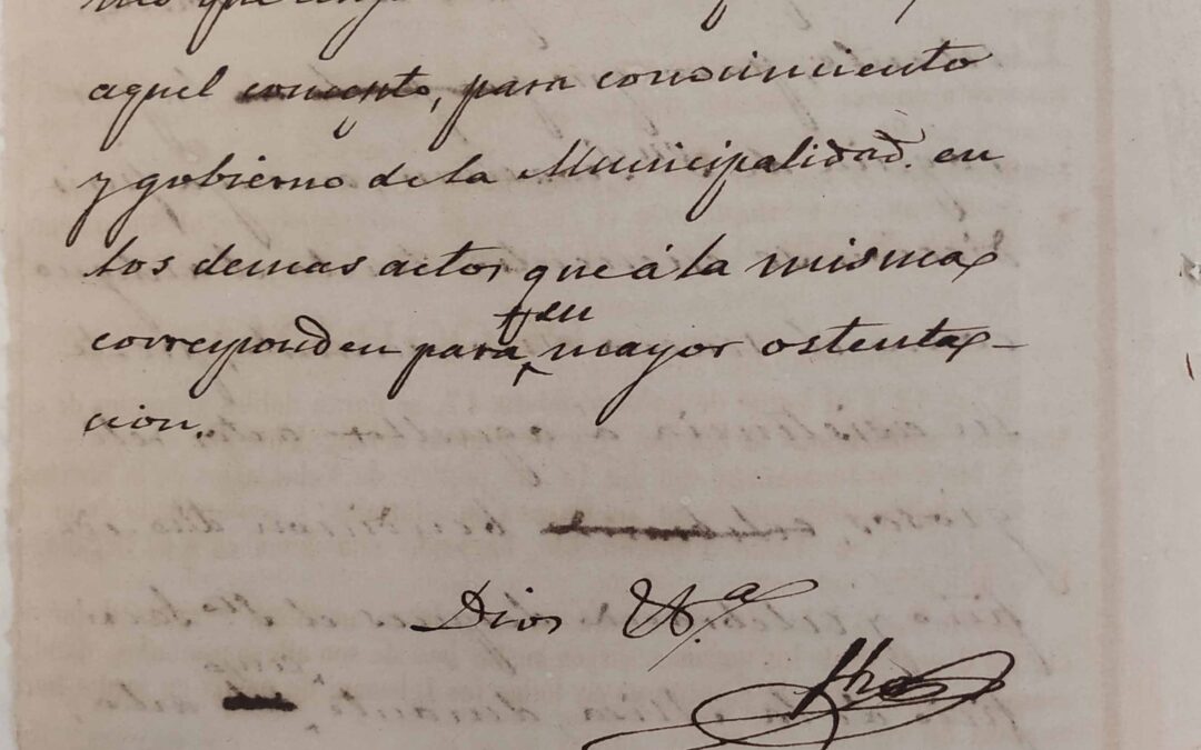 1870: Levantamiento Monumento de los Coloraos en Plaza de Cádiz (Puerta de Purchena)