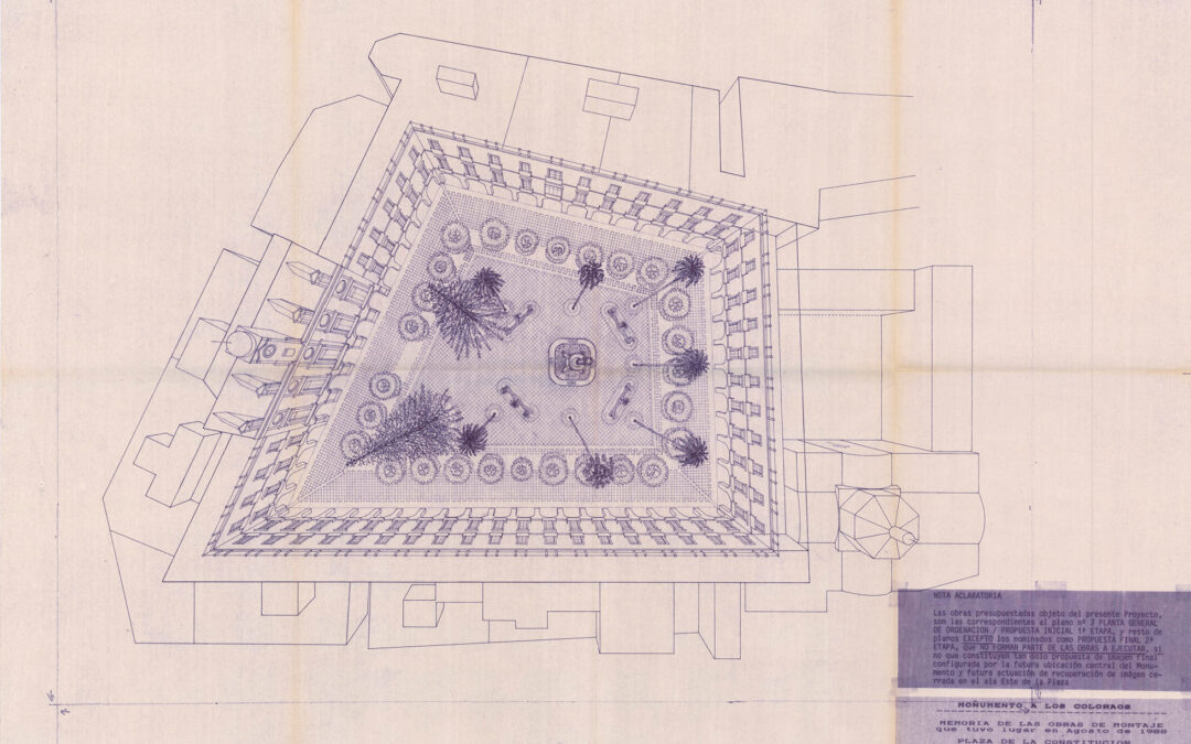 Plano Perspectiva Plaza Vieja – EDUARDO BLANES ARRUFAT