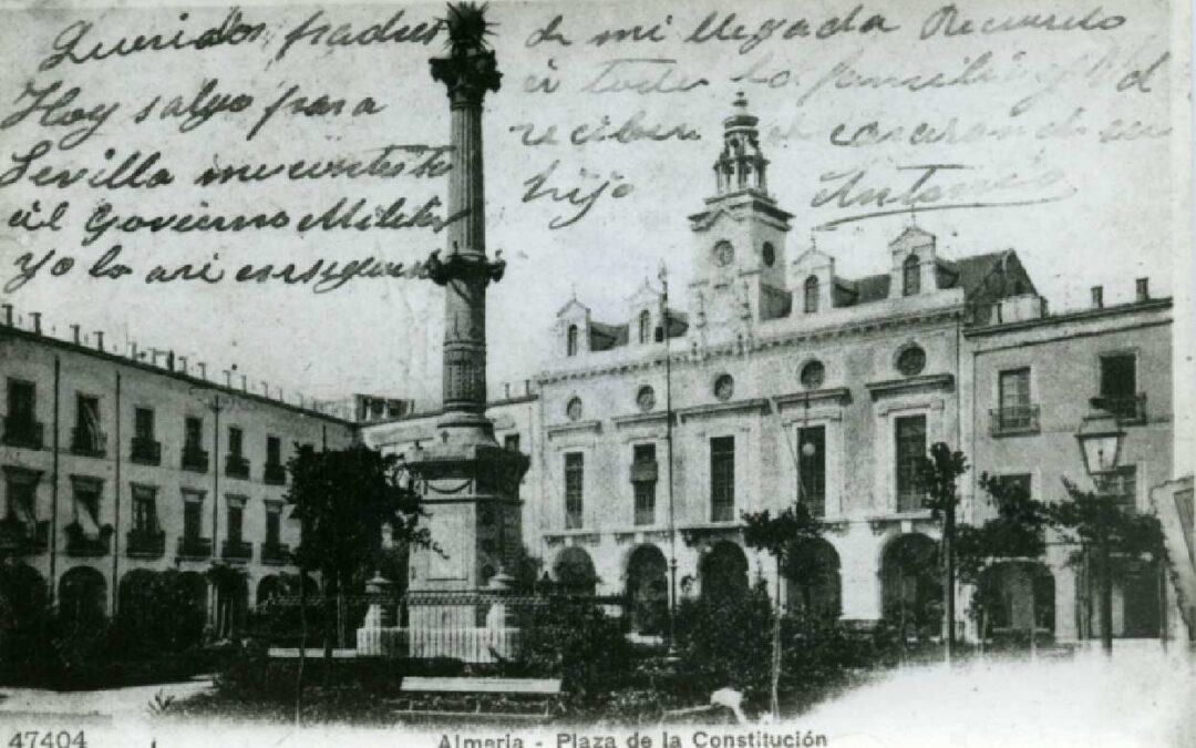 Plaza Constitución Almería 1909