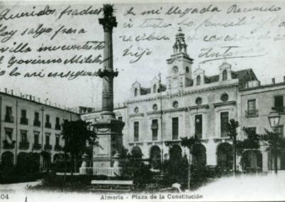 Plaza Constitución Almería 1909