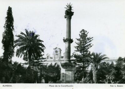 Plaza Constitución Almería 1940