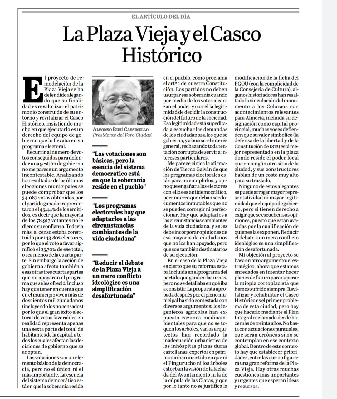 La Plaza Vieja y el Casco Histórico