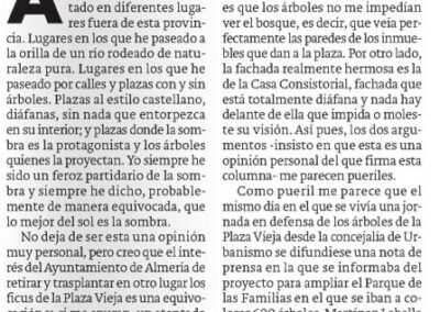 Plazas con arboles por Ángel Iturbide