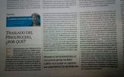 Traslado del pingurucho, ¿por qué?