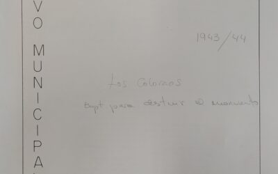 1943 Archivo municipal de Almería