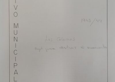 1943 Archivo municipal de Almería